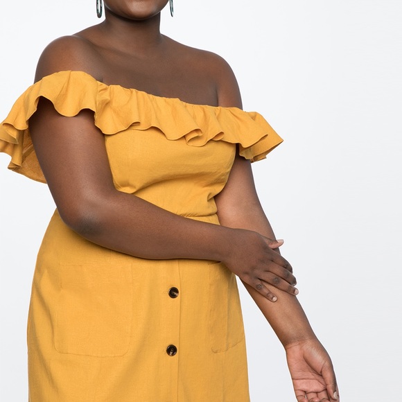 Off-shoulder dress - Picture 3 of 4